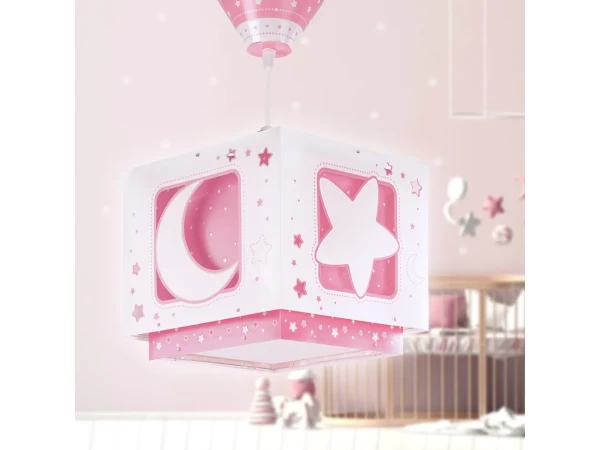 MoonLight Pink παιδικό φωτιστικό (63232MS)