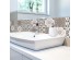 Tile Cover Brown πλακάκια διακόσμησης τοίχων κουζίνας & μπάνιου (31219)