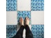 Tile Light Blue πλακάκια διακόσμησης τοίχων κουζίνας & μπάνιου (31314)
