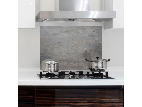 Concrete L πλάτη προστασίας τοίχου εστιών κουζίνας (67232)