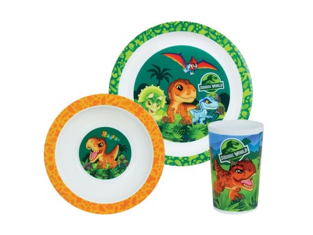 Jurassic World παιδικό σερβίτσιο φαγητού (006066)