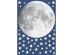 Moon φωσφορίζοντα αυτοκόλλητα τοίχου L (18112)