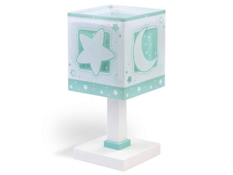 MoonLight Green κομοδίνου παιδικό φωτιστικό (63231H)