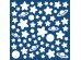 White Stars φωσφορίζοντα τοίχου M (79223)