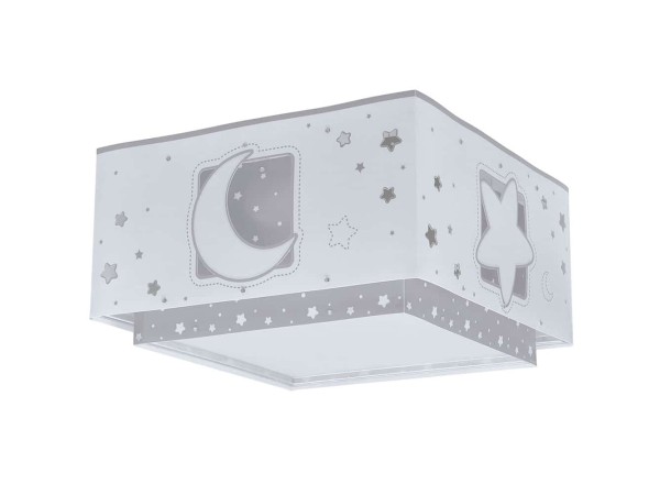 Moonlight Gray πλαφονιέρα (63236MΕ)