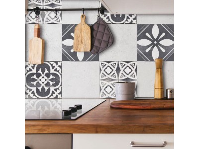 Black Slate πλακάκια διακόσμησης τοίχων κουζίνας & μπάνιου (31228)