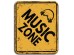 Music Zone πινακίδα διακόσμησης Forex (49426)