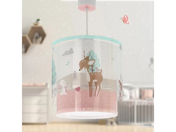 Loving Deer παιδικό φωτιστικό οροφής (61272M)