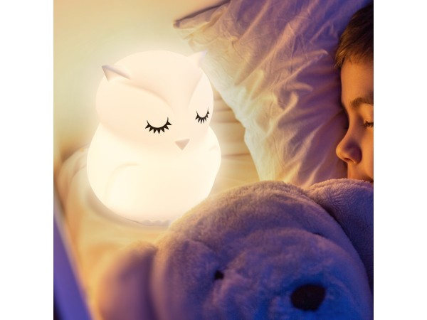 Owl mini light φορητό φωτιστικό νυκτός (ANG-213)