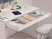 Υπερυψωμένο κρεβάτι με γραφείο WHITE STUDIO 7 Υπερυψωμένο κρεβάτι με γραφείο WHITE STUDIO 7