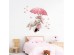 Sipo Wall sticker bunnies with umbrella