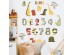 Sipo wall stickers Dino Numbers