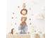 Sipo wall stickers Animal Pyramid