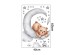 Sipo Wall sticker Teddy Bear Moon