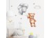 Sipo Wall sticker teddy bear with balloons