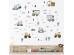 Sipo wall stickers Tractors, Excavators