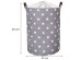 Sipo Πολυχρηστικό Καλάθι με κορδόνι Γκρι Αστέρια 43 L