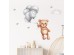 Sipo Wall sticker teddy bear with balloons