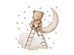 Sipo wall stickers Teddy bear on a ladder