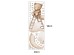 Sipo wall stickers Teddy bear on a ladder