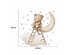 Sipo wall stickers Teddy bear on a ladder