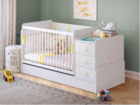 Βρεφική κούνια CO-1022 With Telescopic Rail