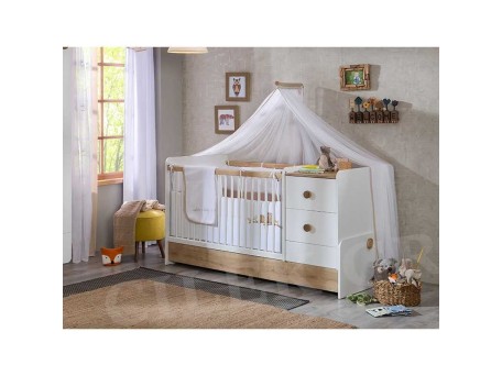 Βρεφική κούνια NA-1016 with Telescopic Rail