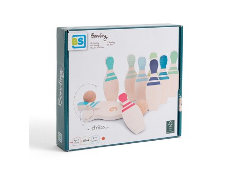 Bs Toys - Bowling Με Ξύλινες Κορίνες