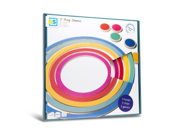 BS Toys - Ξύλινα Τσέρκια (Hoop Games)