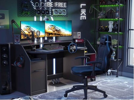 Γραφείο GAME GA-1111 USB CHARGING