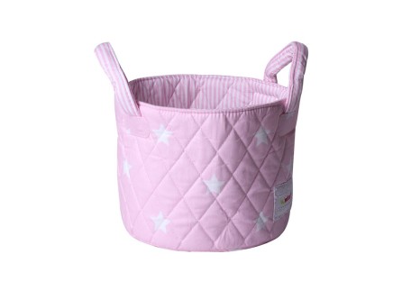 Minene Καλαθάκι Ροζ Αστέρια