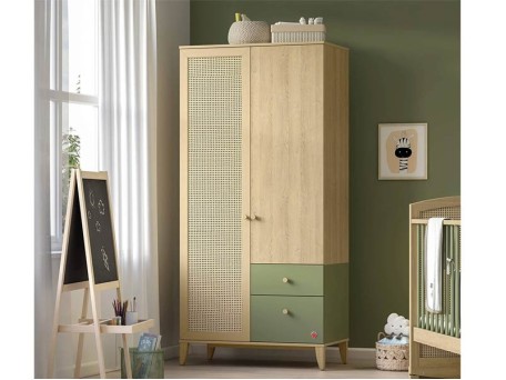 Ντουλάπα 2 φύλλα LO-1001