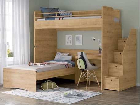 Παιδική κουκέτα MOCHA STUDIO 4