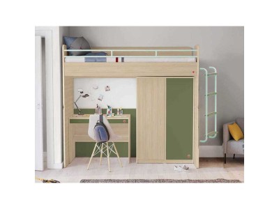 Παιδική κουκέτα NATURAL STUDIO 3