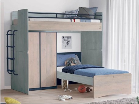 παιδική κουκέτα TRIO STUDIO 4