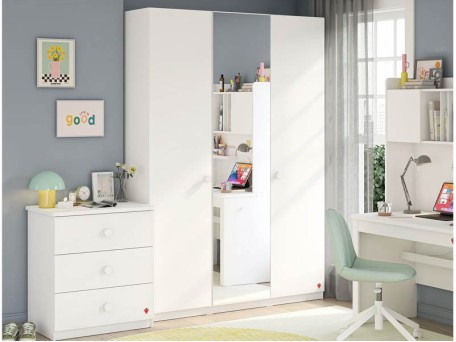 Παιδική ντουλάπα 3-Door VW-1002
