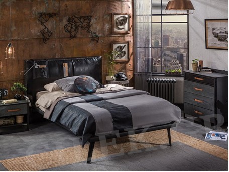 Παιδικό κρεβάτι ημίδιπλο DM-1302 USB CHARGING