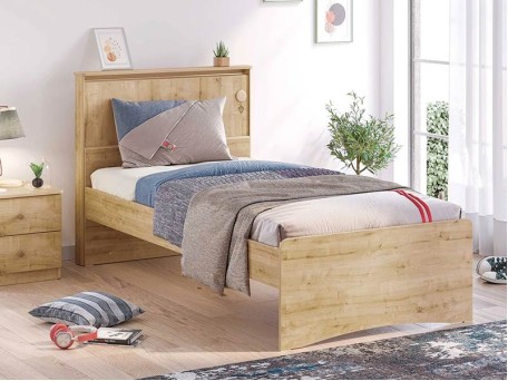 Παιδικό κρεβάτι ημίδιπλο MO-1314-1318 USB CHARGING (1.20X2.00)