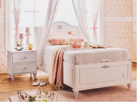 Παιδικό κρεβάτι με αποθηκευτικό χώρο RO-1709