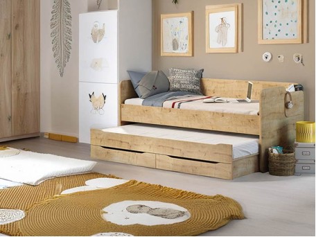 Παιδικό κρεβάτι με συρτάρι MS-1020