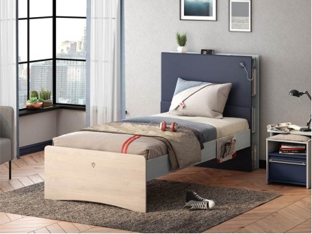 Παιδικό κρεβάτι TR-1313-1314 USB CHARGING (1.00X2.00)