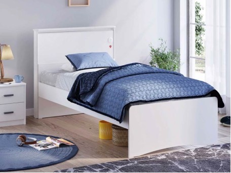 Παιδικό κρεβάτι WHITE WS-1309-WH-1313 USB CHARGING (1.00X2.00)