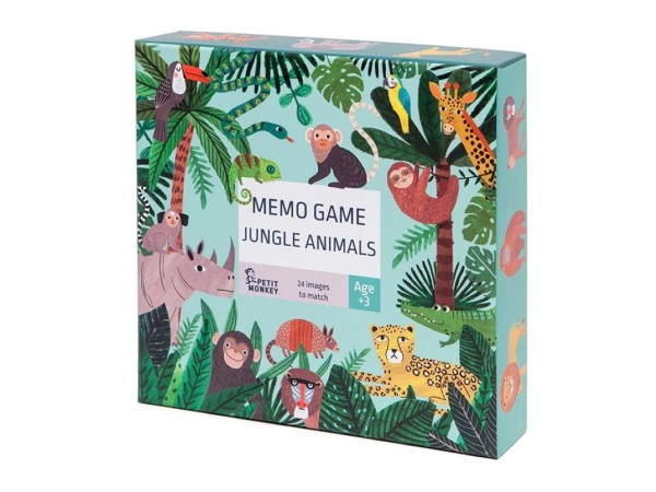 Petit Monkey - Memo game jungle animals