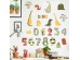 Sipo wall stickers Dino Numbers