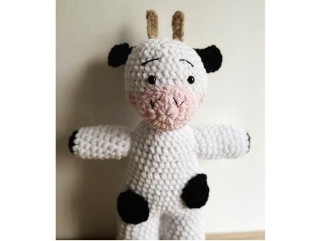 Χειροποίητη αγελαδίτσα COW-004