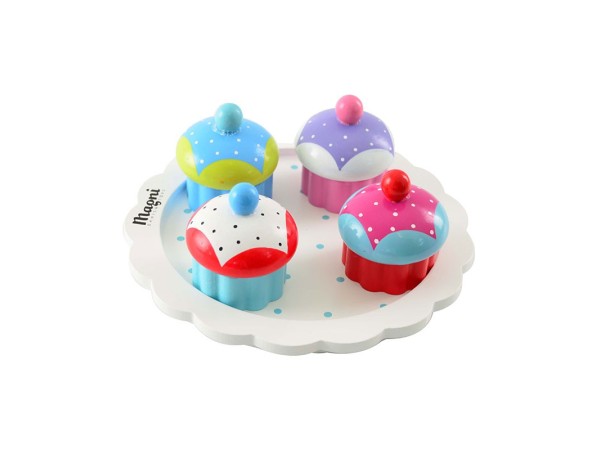 Μικρά cupcakes σε δίσκο Μικρά cupcakes σε δίσκο