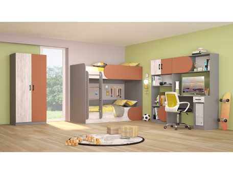 Σύνθεση παιδικού δωματίου RIKI DIOMMI 31-008