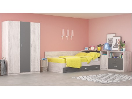 Σετ κρεβατοκάμαρας Andrea 120x190 DIOMMI 33-072