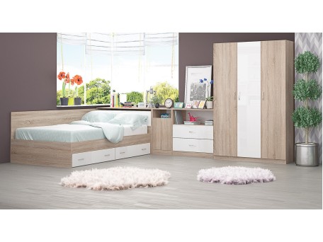 Σετ κρεβατοκάμαρας Andrea 120x190 DIOMMI 33-073