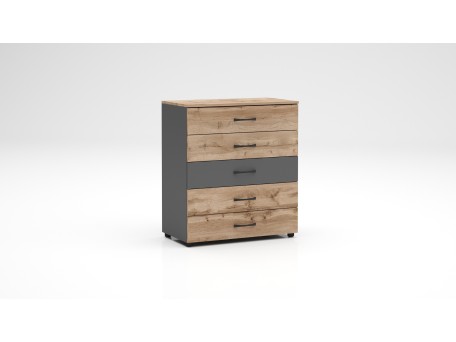 Συρταριέρα Apolo3 με πέντε συρτάρια 80x43x91 DIOMMI 33-160